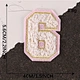embroidered custom patch for clothing